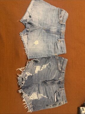 Signature by Levi Strauss Distressed Denim Shorts + Kendall & Kylie denims short